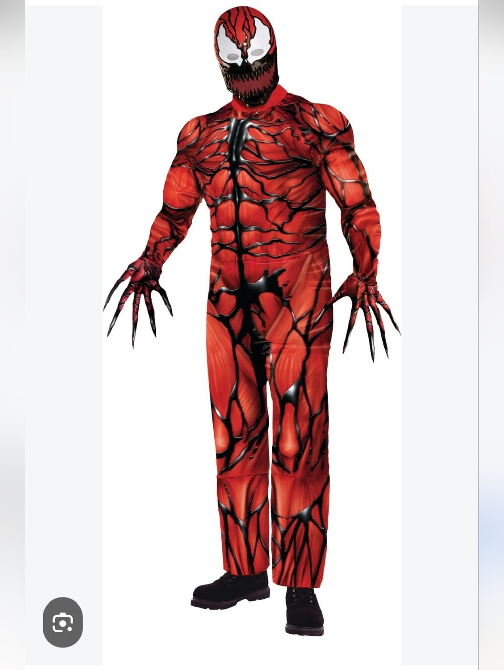 NWT Marvel Carnage Men's Plus XXL (48-52) Halloween Costume